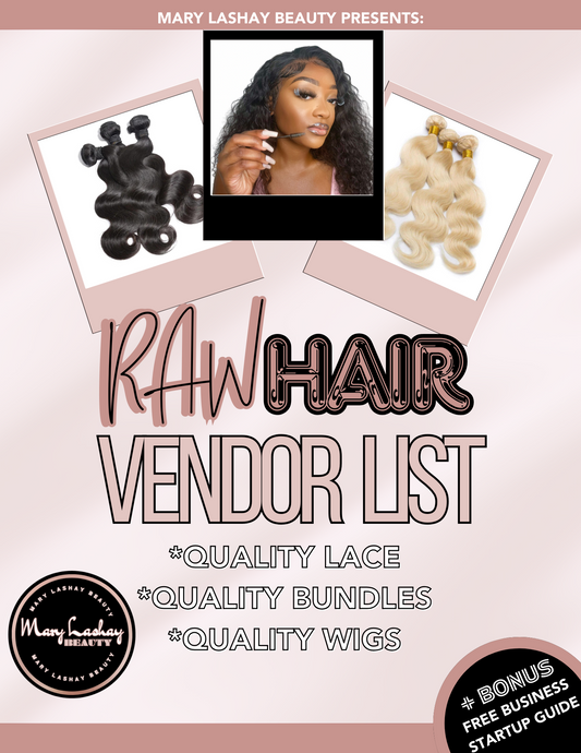 Raw Hair Vendor List